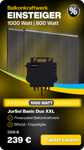 Balkonkraftwerk 1000 Watt 800 Watt Trina Vertex Doppelglas Solarmodule  Growatt Neo